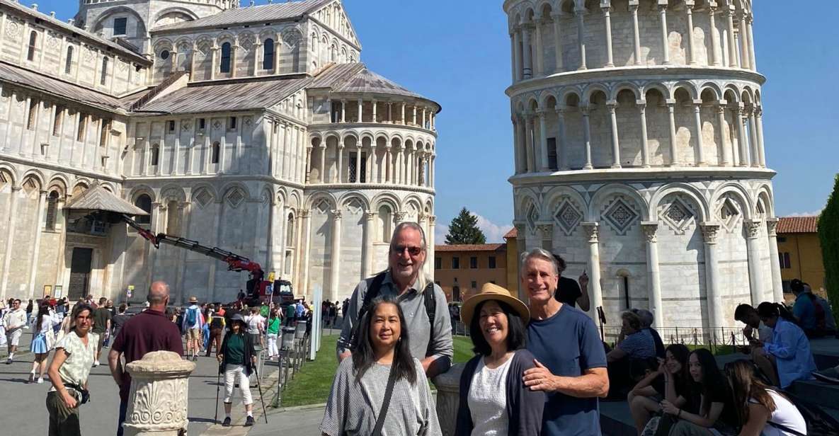 Daytrip to Pisa & Florence From Lucca or Livorno Port