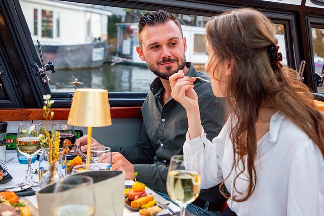 Dinner Canal Cruise Amsterdam: 4-Courses Including Drinks