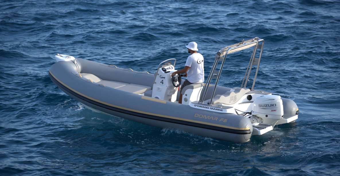 Domar F6 Self-Drive Boat Rental Amalfi Coast