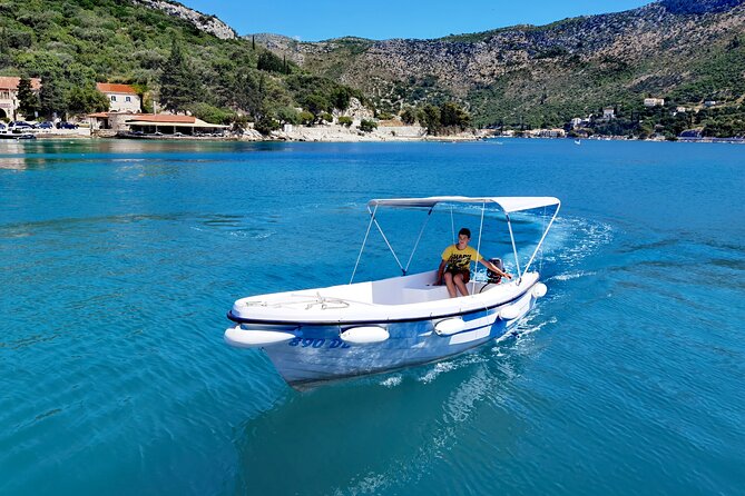 Dubrovnik Self-Drive Boat Rental for up to 6 People