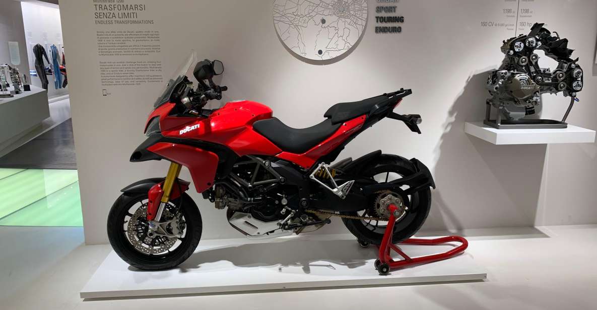 Ducati, Lamborghini Factories+Museums, Ferrari Museum+Lunch - Tour Overview