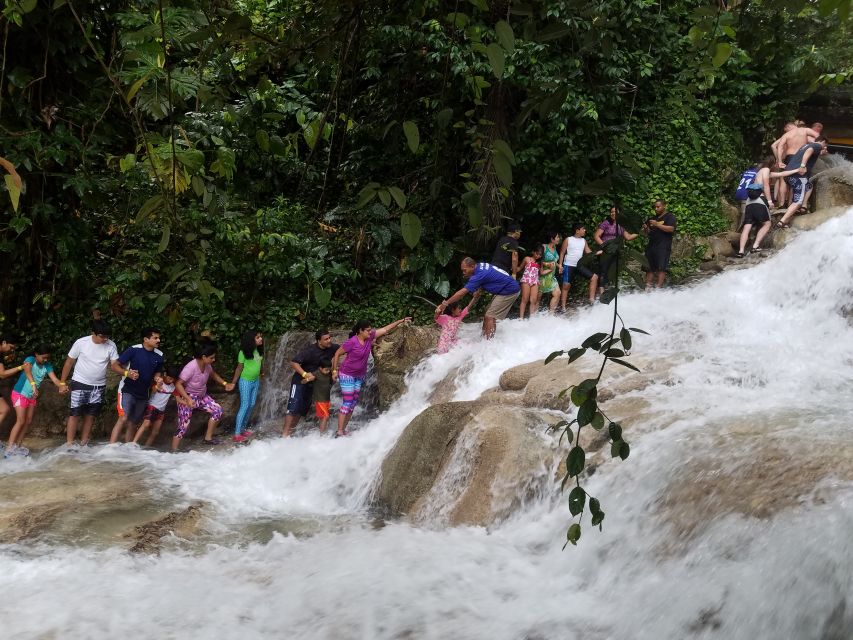 Dunns River Falls: Tour From Montego Bay, Rb, Ocho Rios - Climbing Dunns River Falls