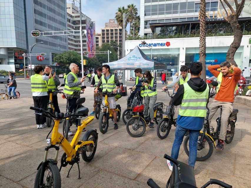 Electric Bike City Tour With a Taco Stop.