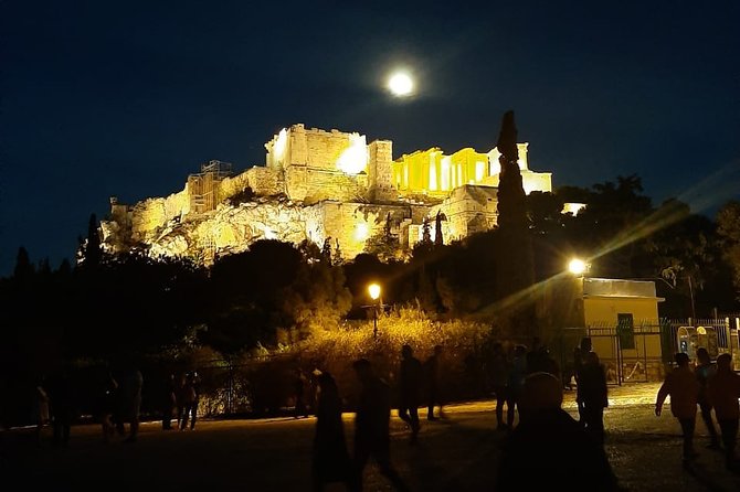 Electric Bike Tour of Athens by Night