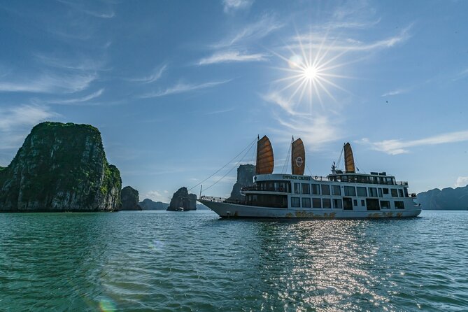 Emperor Cruises Experience 2 Days 1 Night in Halong Bay.