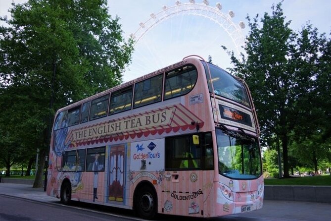 English Afternoon Tea Bus With Panoramic Tour of London– Upper Deck