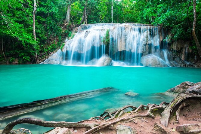 Erawan Waterfall and Elephant Care: Private Tour to Kanchanabur