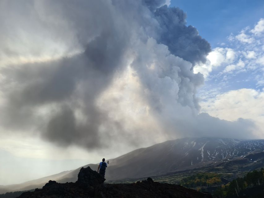 Etna North Sunset: Summit Area & Craters of 2002