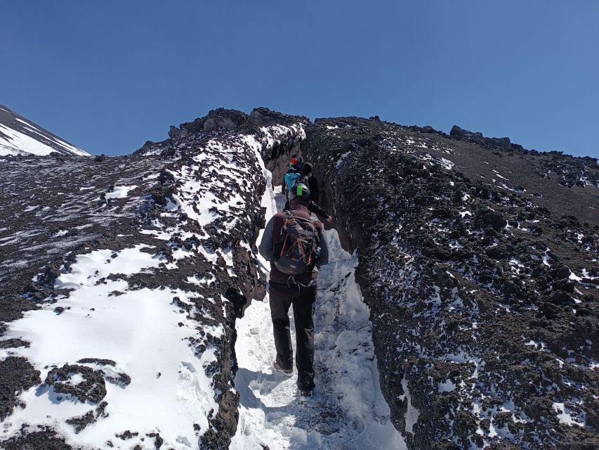 Etna Trekking on the Summit Quotes of the Volcano With a Cable Car