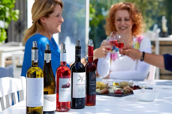 Experience Santorini Award-Winning Wineries With Sunset & Snacks.