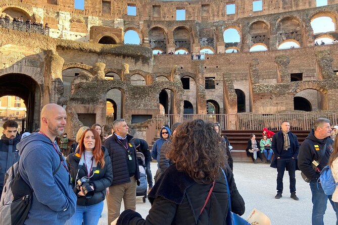 Express Small Group Tour of Only Colosseum With Gladiators Arena