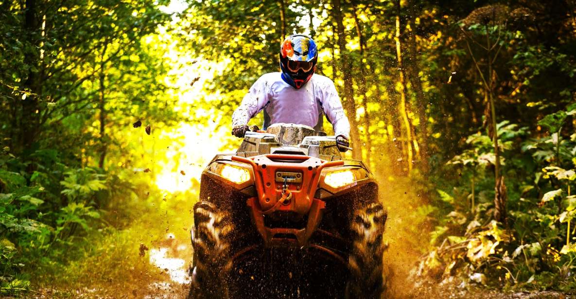 Falmouth: Adventure Park Guided Tour on ATV With Lunch