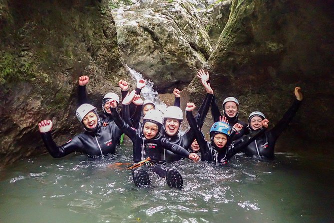 Family Canyoning Near Lake Bled