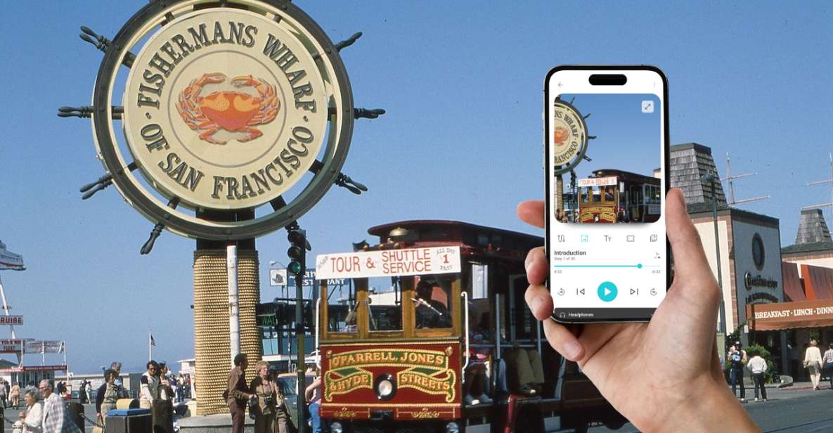 Fishermans Wharf In-App Audio Tour - Vibrant and Lively Fishermans Wharf