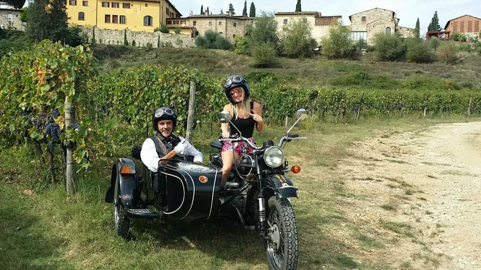 Florence and Chianti Wine Vintage Sidecar Tour