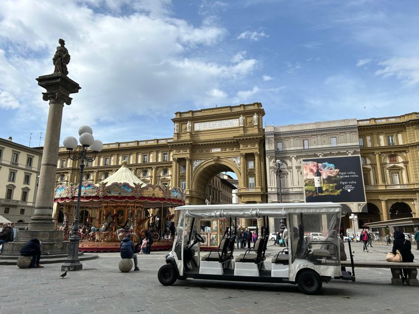 Florence: Golf Cart Tour With Panoramic Views