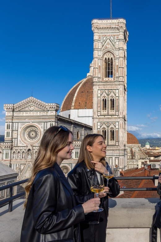 Florence: Private Rooftop Wine and Food Tasting Trip