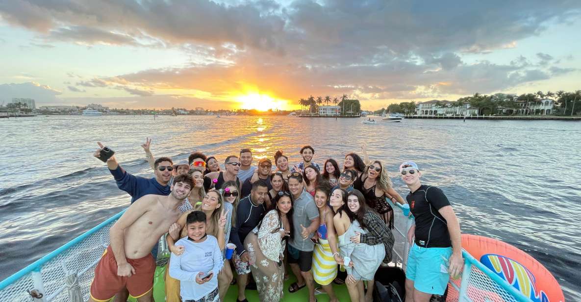 Fort Lauderdale: Sunset Fun Cruise With Downtown Views