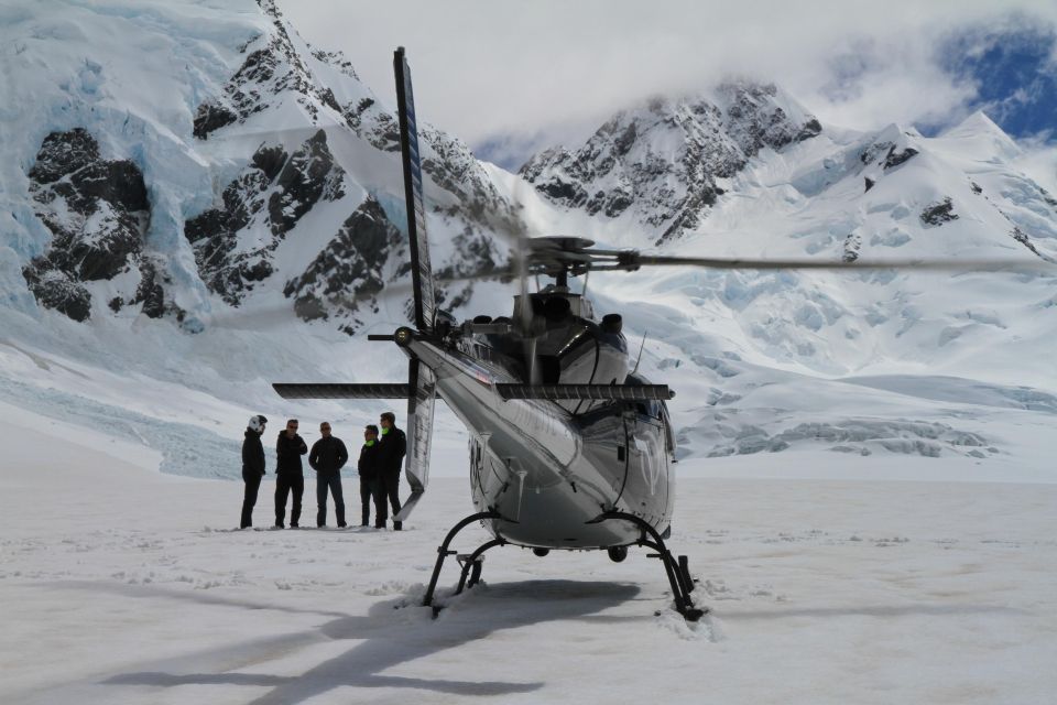 Franz Josef: 30-min Flight Franz Josef & Tasman Glaciers