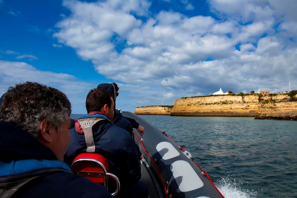 From Albufeira: Benagil Caves Excursion by Boat Private