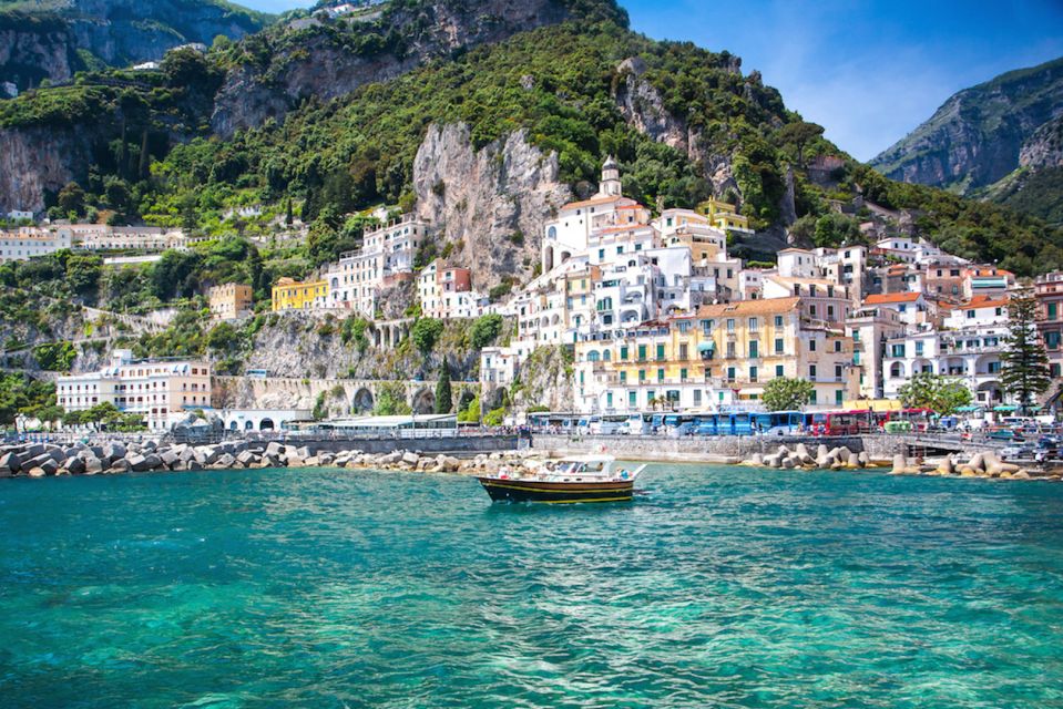 From Amalfi: Day Trip to Capri by Private Boat With Drinks