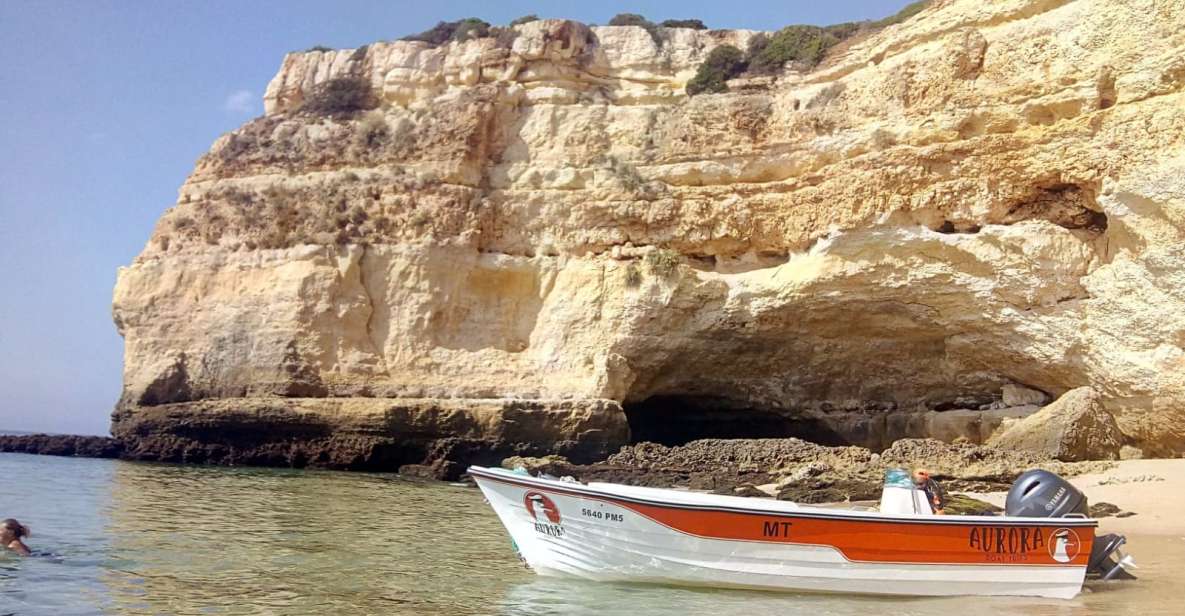 From Armação De Pêra: Private Beaches & Caves Boat Tour