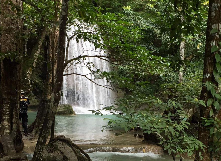 From Bangkok: Erawan Waterfall & Kanchanaburi Private Tour