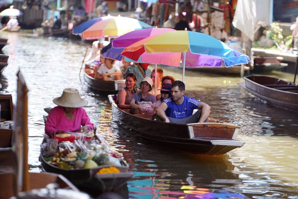 From Bangkok : Meklong Railway Market By Bus