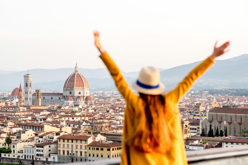 From Bologna: Florence Guided Walking Tour With Train Ticket - Tour Duration and Itinerary