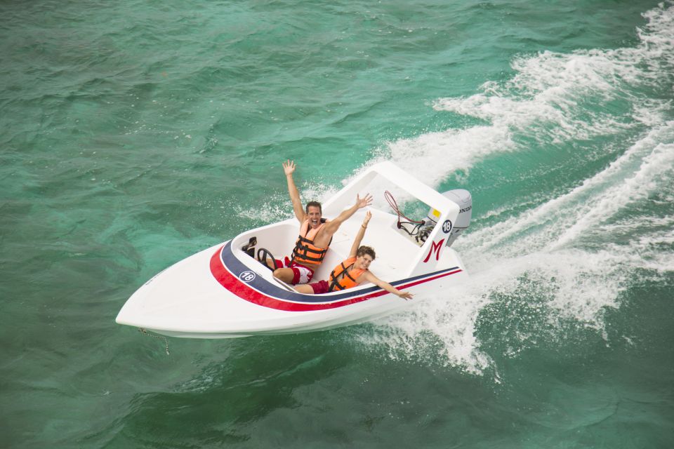 From Cancun and Riviera Maya: ATV and Speed Boat Adventure