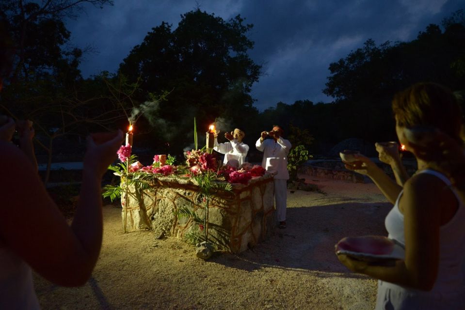 From Cancún: Mayan Temazcal Purification Ceremony at Night