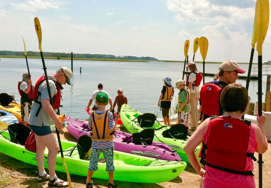 From Chincoteague: Guided Kayak Tour to Assateague Island