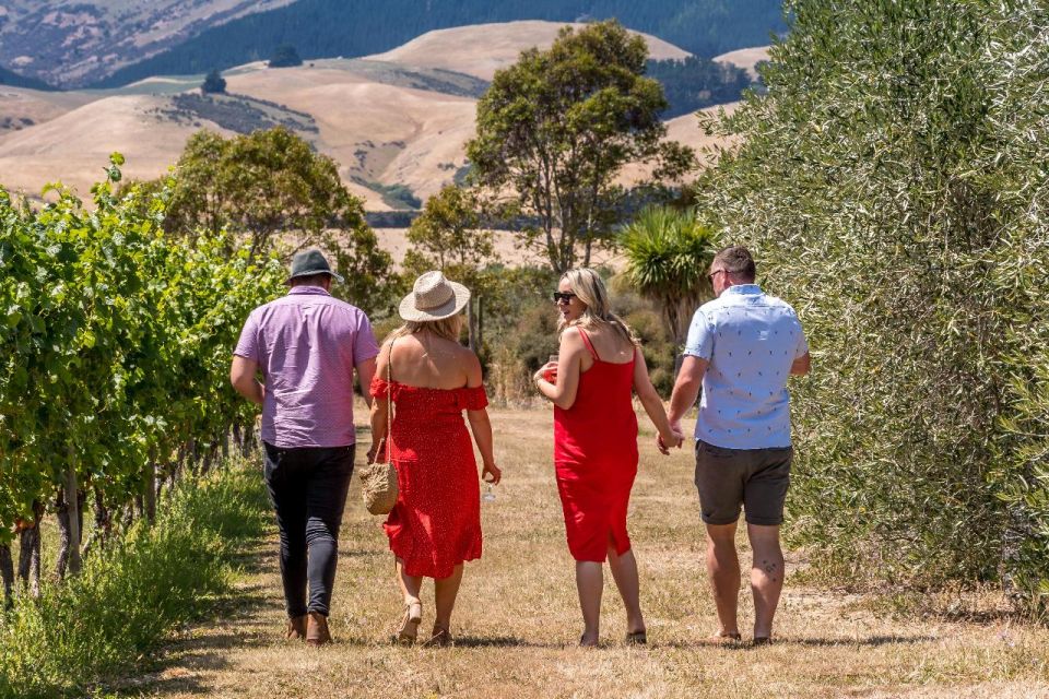 From Christchurch: Full-Day Wine Tour With Lunch - Tour Details