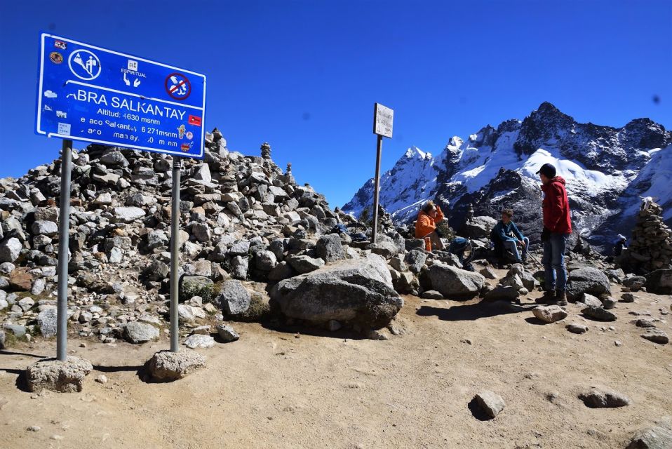 From Cusco: Salkantay Trek 4 Days-3 Nights to Machu Picchu