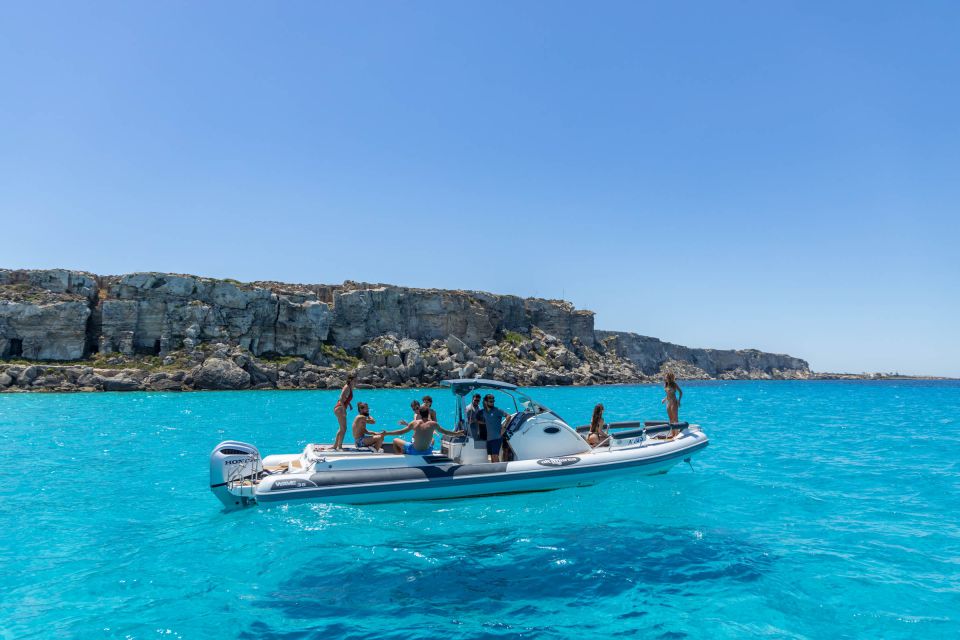 From Favignana : Egadi Islands Day Tour by Boat