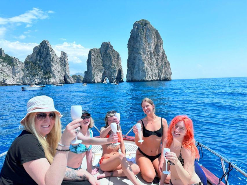 From Ischia: Capri Private Full-Day Boat Tour
