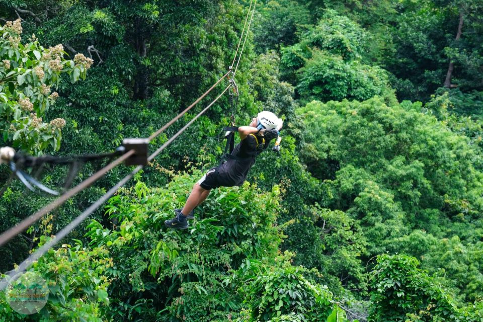 From Koh Samui: Tree Bridge Zipline and Café Experience - Overview of the Zipline Adventure