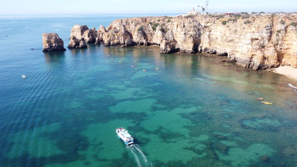 From Lagos: Kayak Experience in Ponta Da Piedade