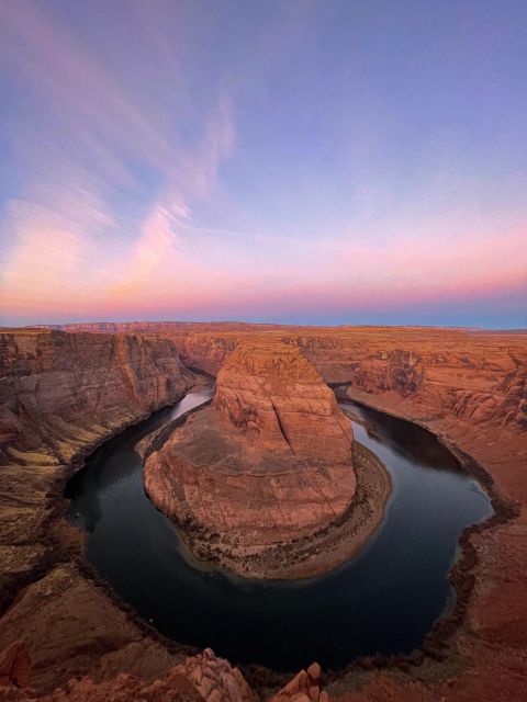 From Las Vegas Antelope Canyon X and Horseshoe Band Day Tour