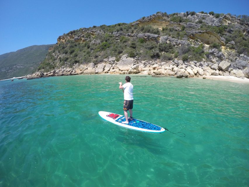 From Lisbon: Arrábida Nature Park Paddleboarding