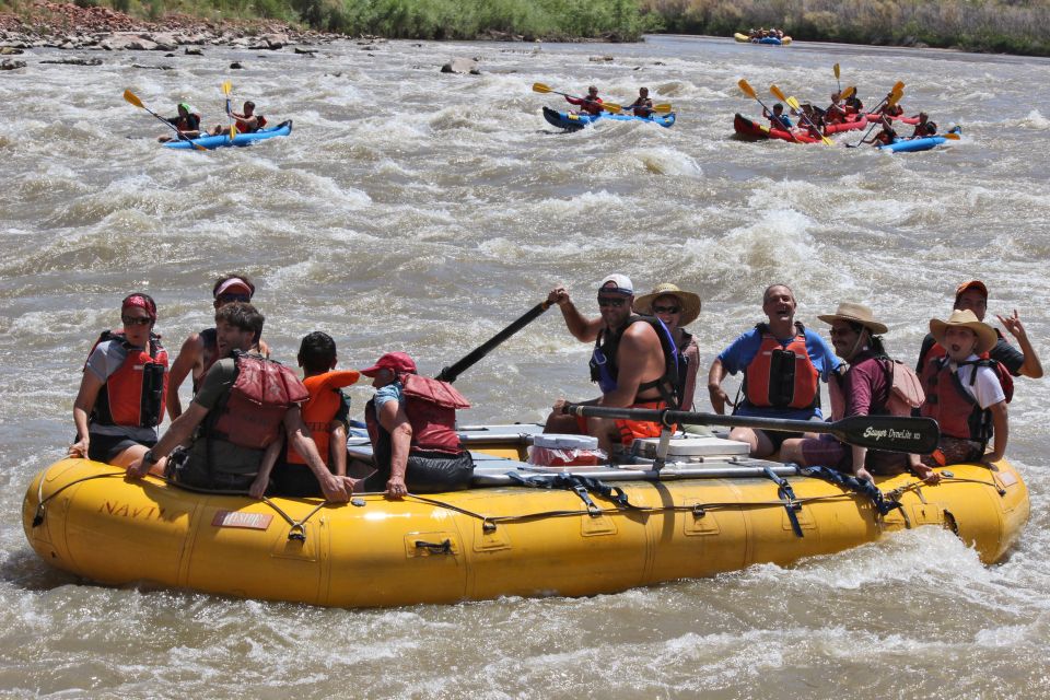 From Moab: Colorado River Guided Rafting Trip