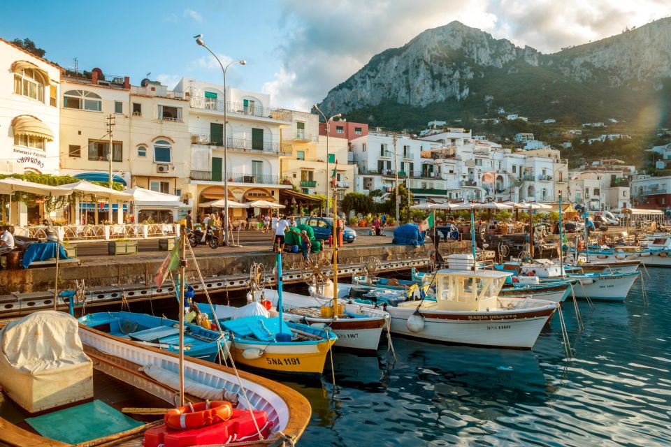 From Naples: Capri, Blue Grotto & Positano Private Tour