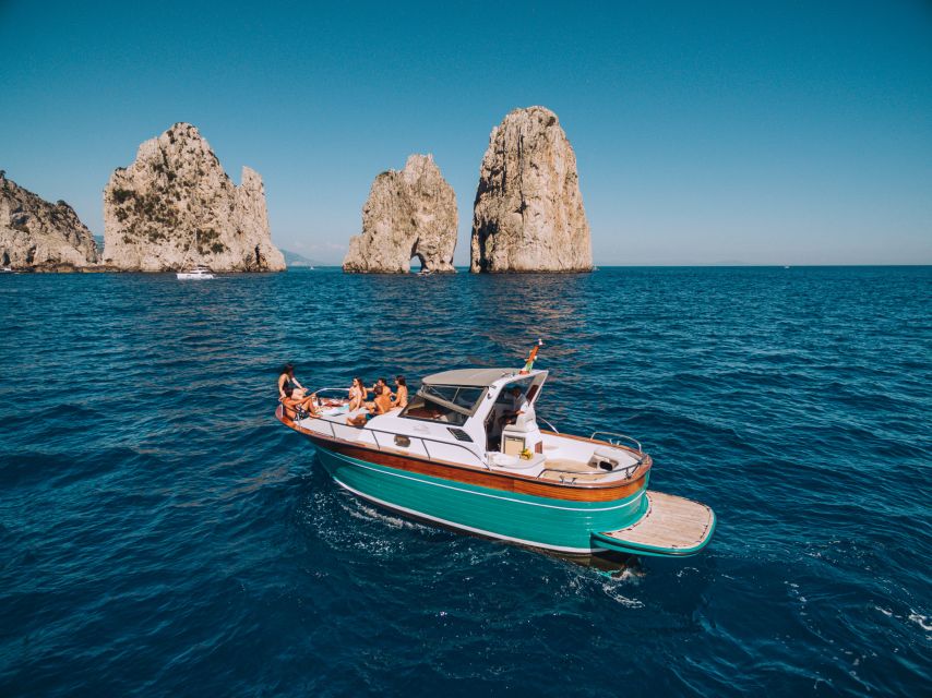 From Naples: Capri Boat Day Trip With Drinks