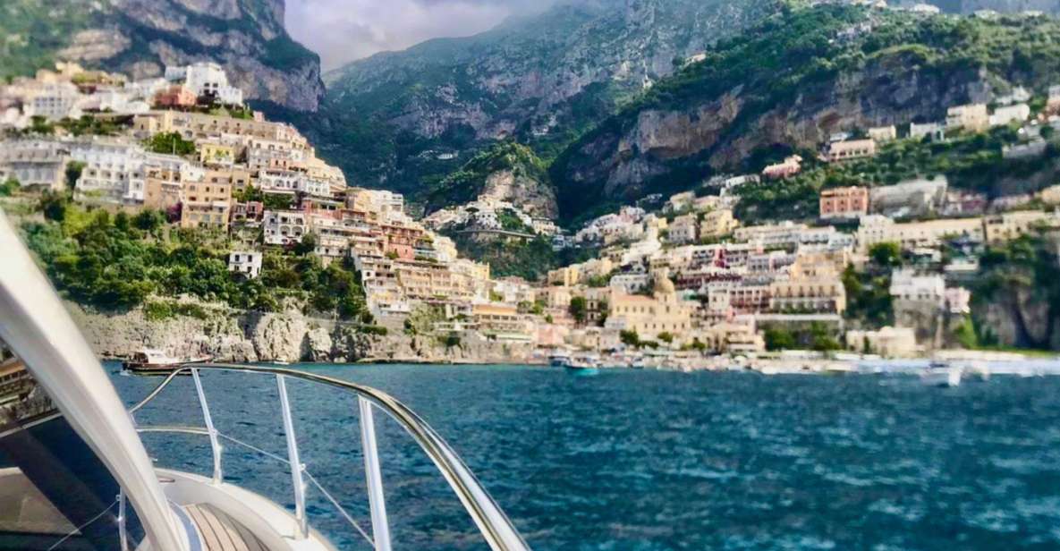 From Naples: Capri+Positano Private Boat Exclusive Tour