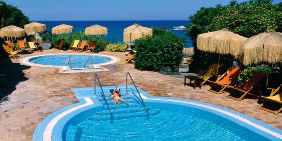 From Naples: Ischia Poseidon Gardens Ticket With Transfers