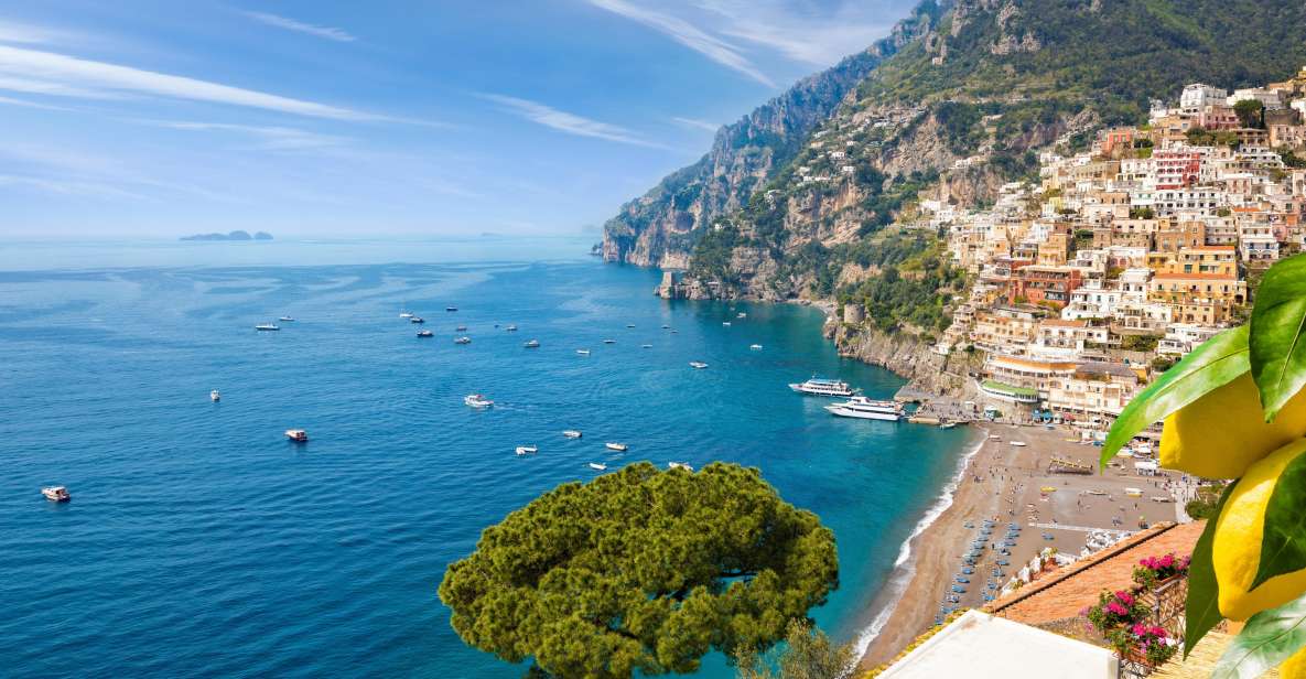 From Naples: Pompeii, Amalfi Coast and Positano Day Trip