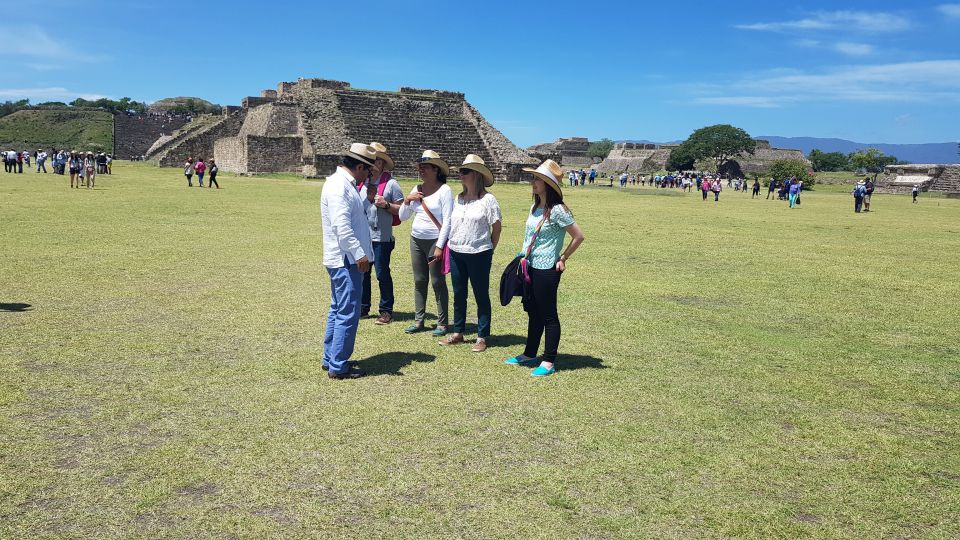 From Oaxaca: Monte Albán and Art Craft Towns Day Trip