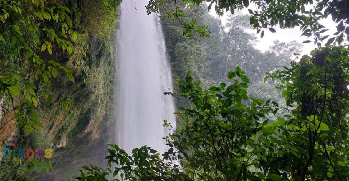 From Palenque: Misol-Ha and Agua Azul Waterfalls Tour