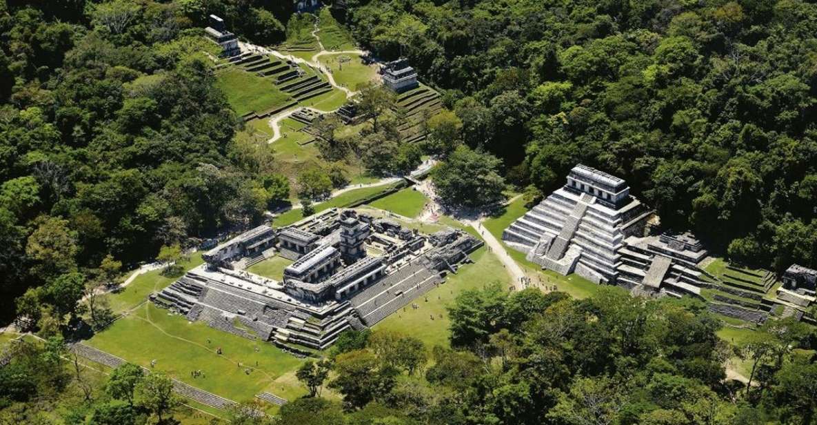 From Palenque: Palenque Ruins and Waterfalls Roberto Barrios