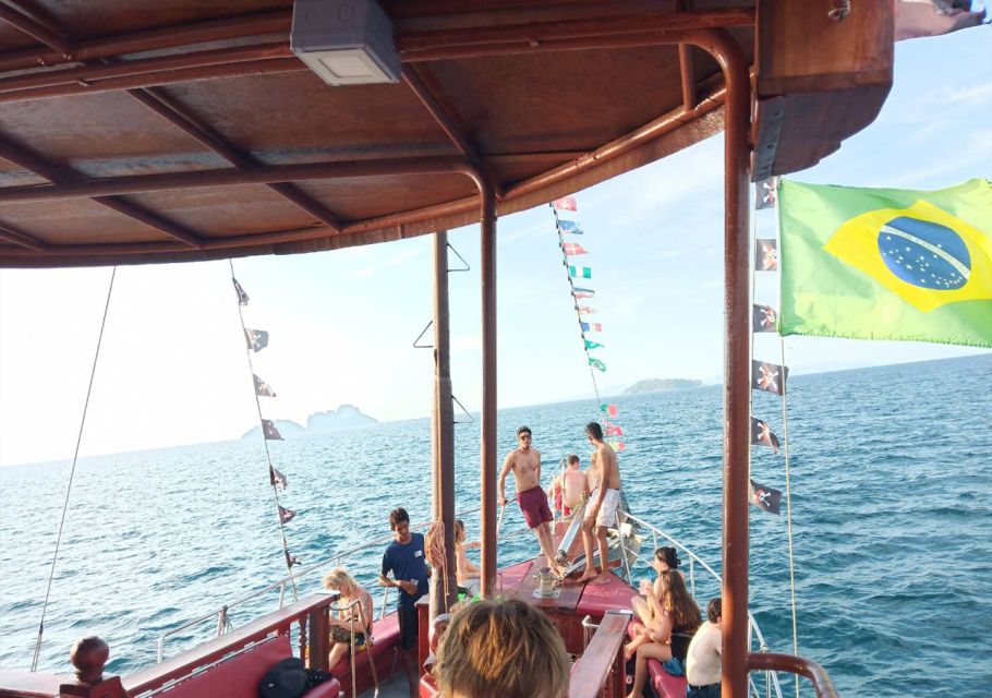 From Phi Phi Island: Pirate Boat With Sunset